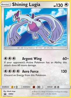 Kaart Shining Lugia