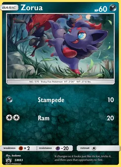Kaart Zorua