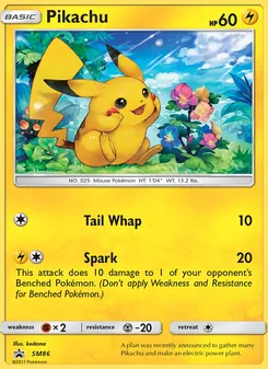 Kaart Pikachu