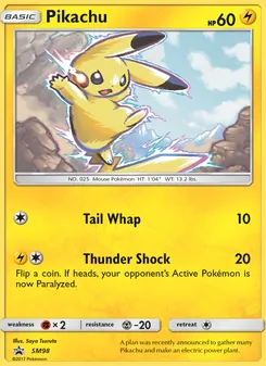 Kaart Pikachu