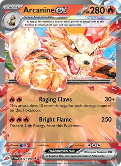 Kaart Arcanine ex