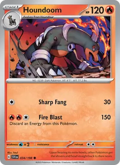 Kaart Houndoom