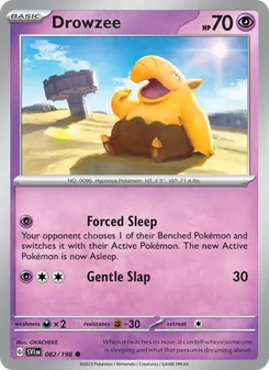Kaart Drowzee