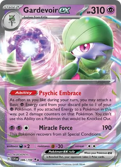 Kaart Gardevoir ex