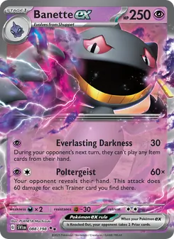 Kaart Banette ex