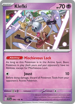 Kaart Klefki