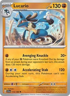 Kaart Lucario