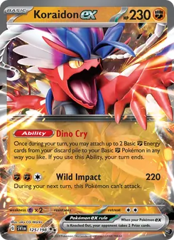 Kaart Koraidon ex