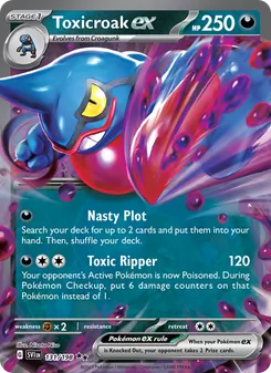 Kaart Toxicroak ex