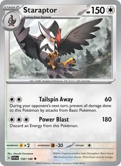 Kaart Staraptor