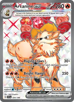 Kaart Arcanine ex