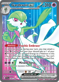 Kaart Gardevoir ex