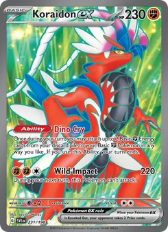 Kaart Koraidon ex