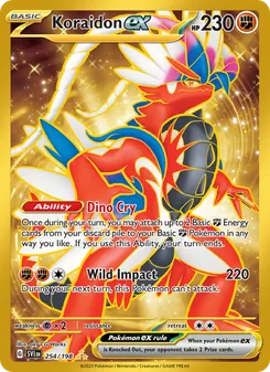 Kaart Koraidon ex