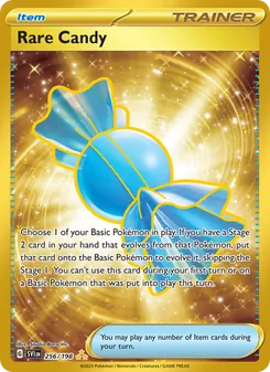 Kaart Rare Candy