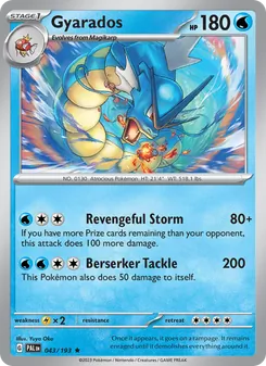 Kaart Gyarados