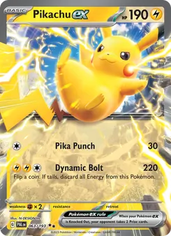 Kaart Pikachu ex