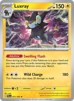 Kaart Luxray