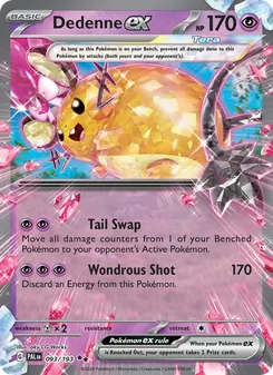 Kaart Dedenne ex