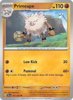 Kaart Primeape