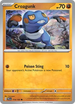 Kaart Croagunk