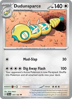 Kaart Dudunsparce