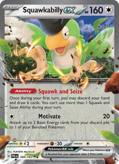 Kaart Squawkabilly ex