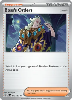 Kaart Boss's Orders