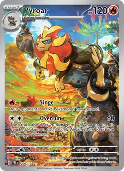 Kaart Pyroar