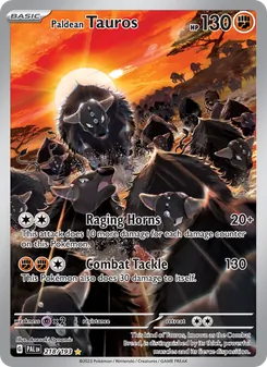 Kaart Paldean Tauros