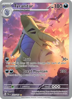 Kaart Tyranitar