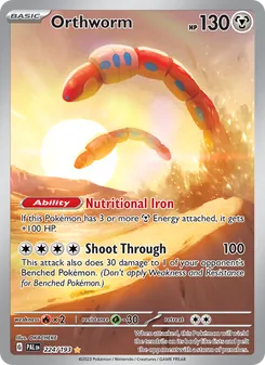 Kaart Orthworm