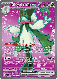 Kaart Meowscarada ex