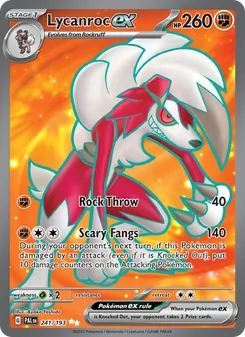 Kaart Lycanroc ex