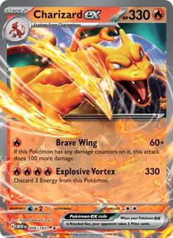Kaart Charizard ex