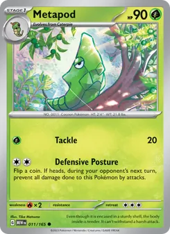 Kaart Metapod