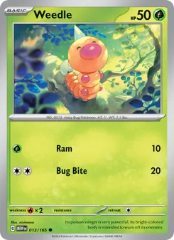 Kaart Weedle