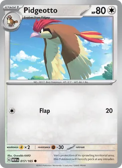 Kaart Pidgeotto