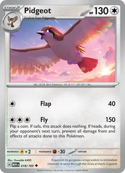Kaart Pidgeot
