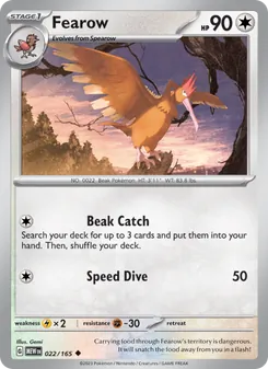 Kaart Fearow