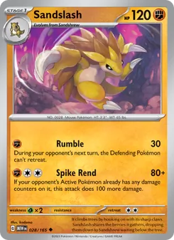 Kaart Sandslash
