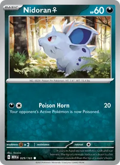 Kaart Nidoran♀