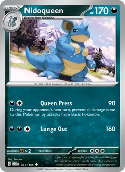 Kaart Nidoqueen