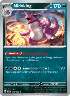 Kaart Nidoking