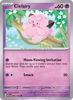 Kaart Clefairy