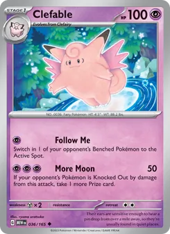 Kaart Clefable