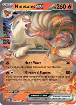 Kaart Ninetales ex