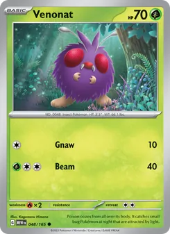 Kaart Venonat