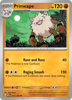Kaart Primeape