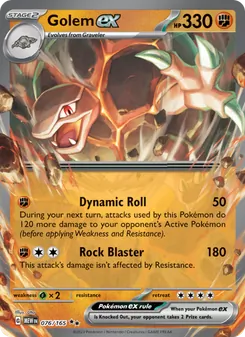 Kaart Golem ex